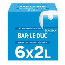 Bar Le Duc Natuurlijk Mineraalwater Koolzuurvrij (6 x 2 liter)