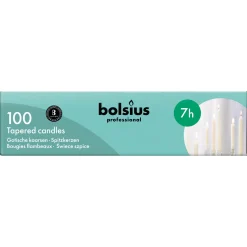 Bolsius Professional Gotische Kaars Wit (100 stuks)