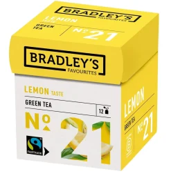 Bradley’s Favourites Green Tea Lemon No. 21 (72x 1,75g)