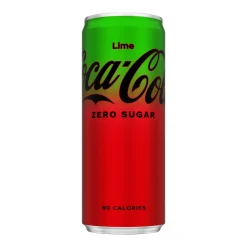 Coca Cola Zero Sugar Lime blik (12x 250 ml)