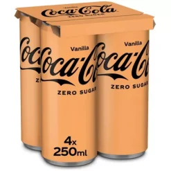 Coca-Cola Zero Vanilla Blik (24x 25cl)