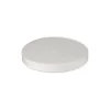 Deksel milkshakebeker plat met kruis 90 mm karton (50 stuks)