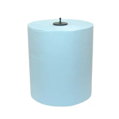 Euro matic handdoekrol 2 laags blauw (6x 150m)