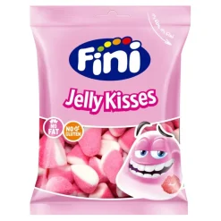 Fini strawberry kisses zakje (12×90 gram)