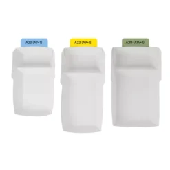 Frietbakje A23 kraft/wit BIO (A7+saus)(400 stuks)