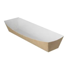Frikandelbakjes A16 kraft/wit BIO (400 stuks)