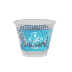 Frusco sorbetbeker klein bedrukt (50x 200cc)
