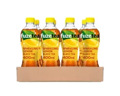 Fuze Tea Sparkling Black Tea Pet (12x 40cl)