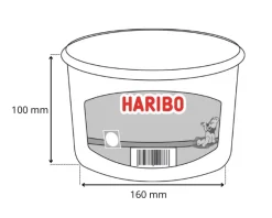 Haribo Aardbeien (150 stuks)