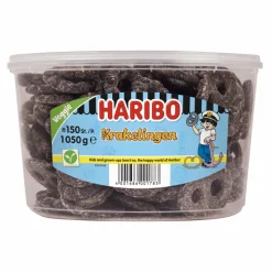 Haribo Drop Krakelingen (150 stuks)