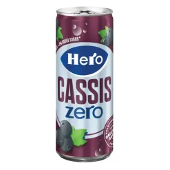 Hero Small Cassis Zero blik (24x 250ml)