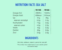 John Altman Mixed Nuts Sea Salt Zakje (12x45gr)