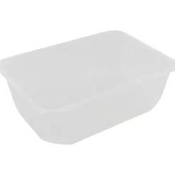 Kilobak 1000ml. PP wit 186x133x63mm (50 stuks)