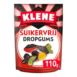 Klene Suikervrij Dropgums (12x 110gr)