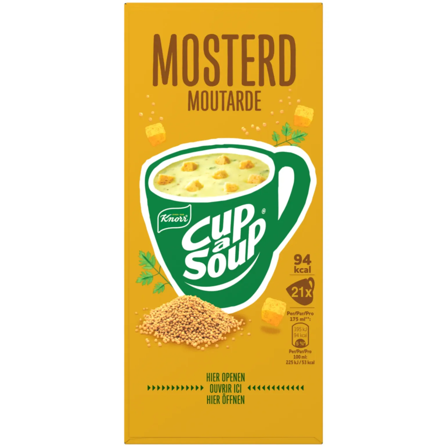 Knorr Cup-a-Soup Mosterd (21x 175ml)