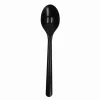 Lepel Herbruikbaar Zwart PP 185mm (50 stuks)
