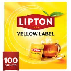 Lipton Feel Good Selection Thee Yellow Label (100 stuks)