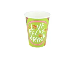 Milkshakebeker Karton 90mm (25x 360ml)