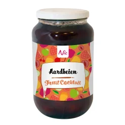 Nic Aardbeien Op Siroop (1 liter)