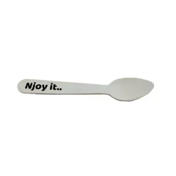 NJOY ijslepeltjes hout bio 14 cm (100 stuks)