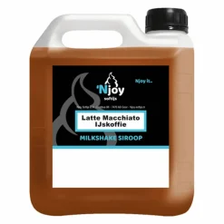 NJOY Shakesiroop Latte Macchiato IJskoffie (2 liter)