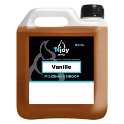 NJOY Shakesiroop Vanille (2 liter)