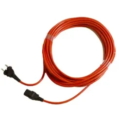 Numatic Snoer 2-Aderig Stekker Plug tbv ppr hrp hep (12.5 meter)