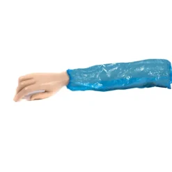 PE Mouwovertrek 20x40cm 20my Blauw (2000 stuks)