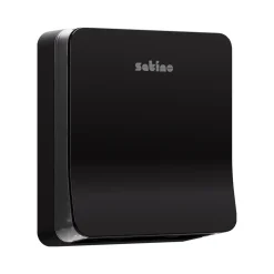 Satino Handdoek Dispenser Interfold S Zwart