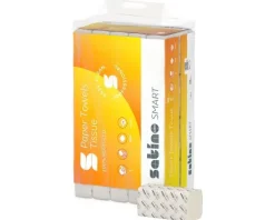 Satino Smart Handdoek V-vouw 2-laags 24x23cm (4000 stuks)