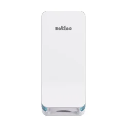 Satino Toiletroldispenser Dubble Rol voor 2 Systeemrollen wit