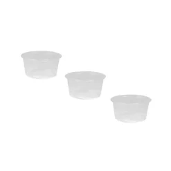 Sausbakje transparant 80 cc 70.3 mm (50 stuks)
