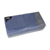 Servet blauw 1-laags 33×33 cm 1/4 vouw (500 stuks)