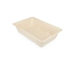 Snackbakje A13 Bagasse PFAS-vrij (500 stuks)