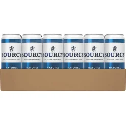 Sourcy Blauw Mineraalwater Naturel Blik (24x33cl)