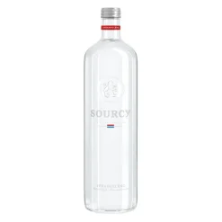 Sourcy Rood Mineraalwater Sprankelend Glas (12x75cl)