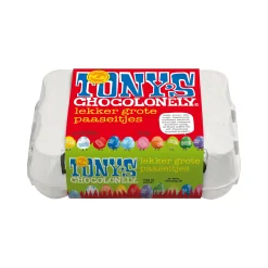 Tony’s Chocolonely Paaseitjes Assorti (12 stuks) OP=OP