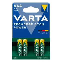 Varta AAA Oplaadbare Batterijen HR03 800mAh (10 x 4 stuks)