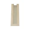 Vensterzak Kraft/PLA 9.5x32x5 cm (1000 stuks)