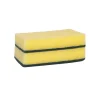 Weco schuurspons geel/groen 150x90x30 mm (10 stuks)