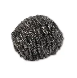 Wecoline schuurbol rvs 60 gram (10 stuks)