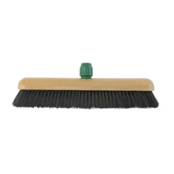 Zaalbezem gemengd haar met steelhouder 30 cm.