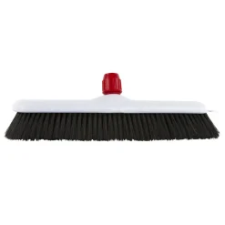 Zaalveger haar kunststof (50cm) + steelhouder