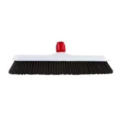 Zaalveger haar kunststof (30cm) + steelhouder